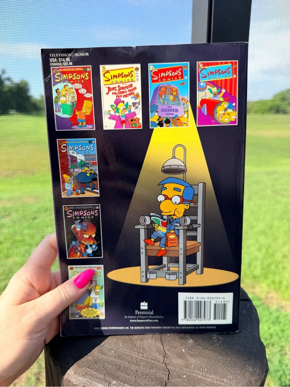 The Simpsons Comic Book Lot of 3 TPB Graphic Novels Treehouse Horror